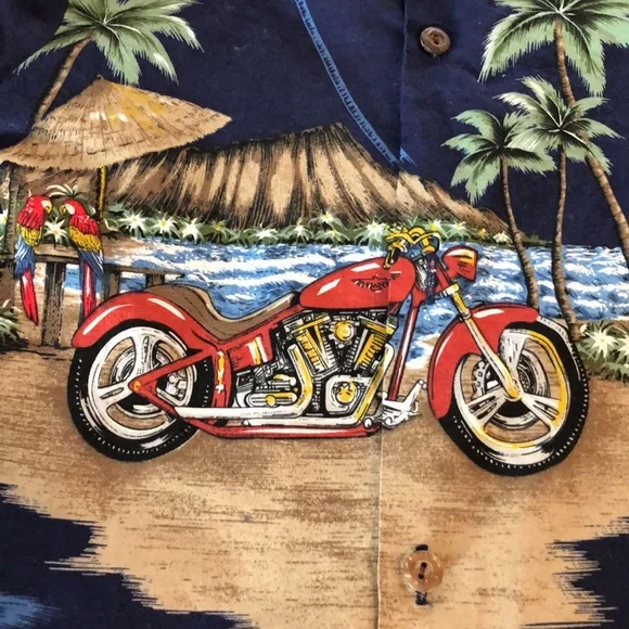 Hawaiian shirt and matching shorts - Picture 5 of 5